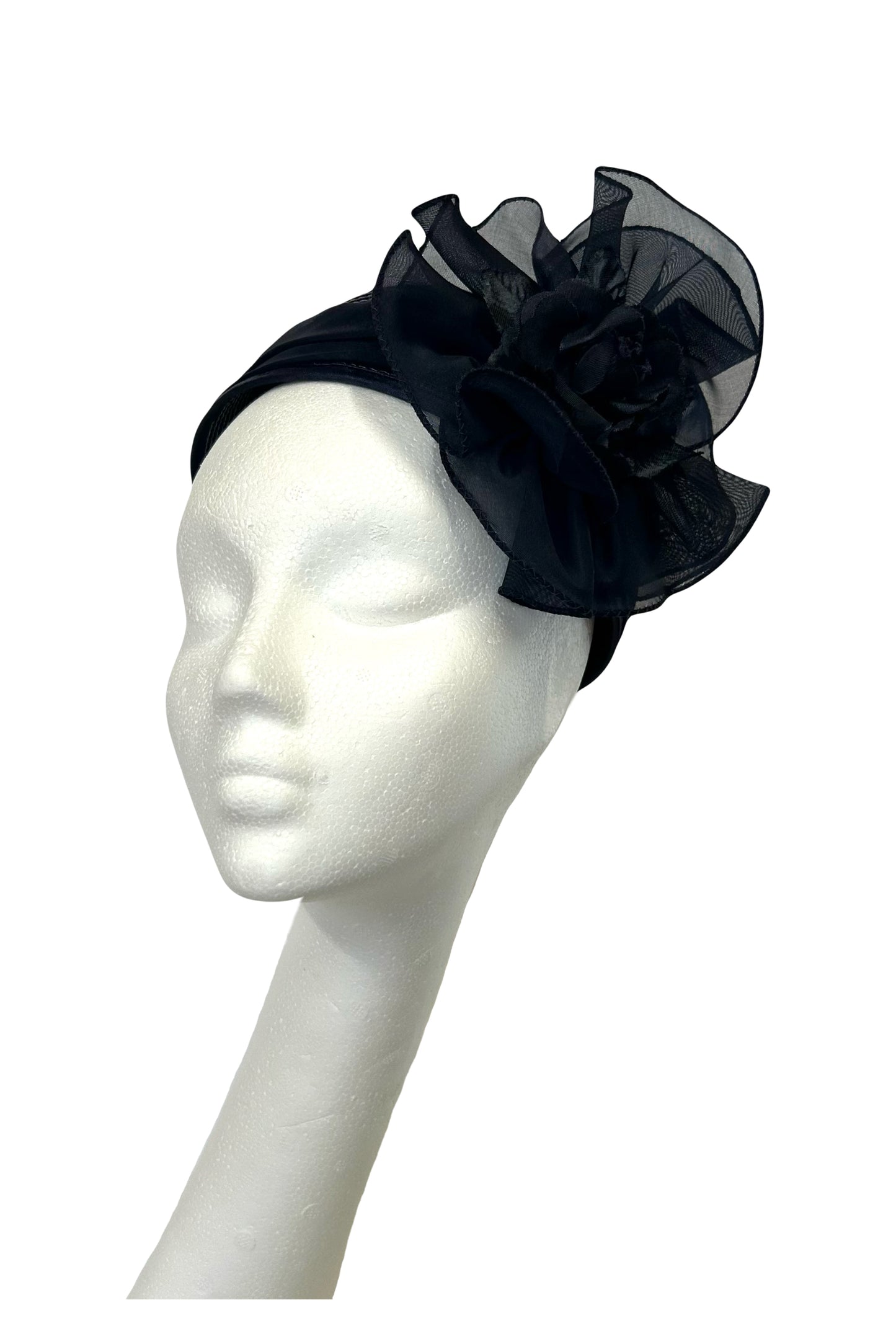 Carmel - Navy pillbox hat