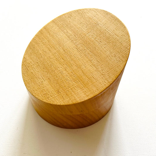 Asymmetrical Crown Hat Block