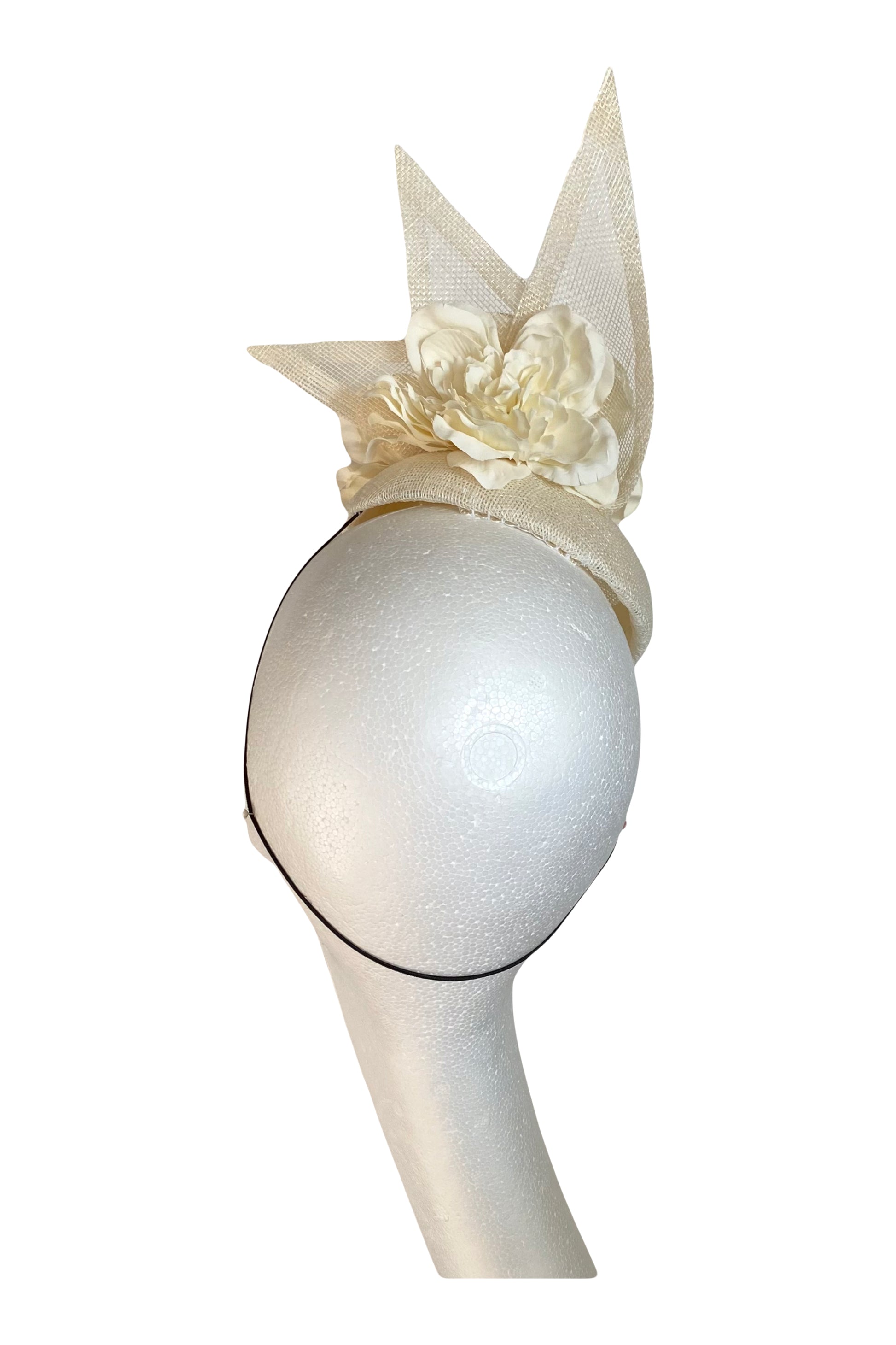 Ivory Headpiece for hire