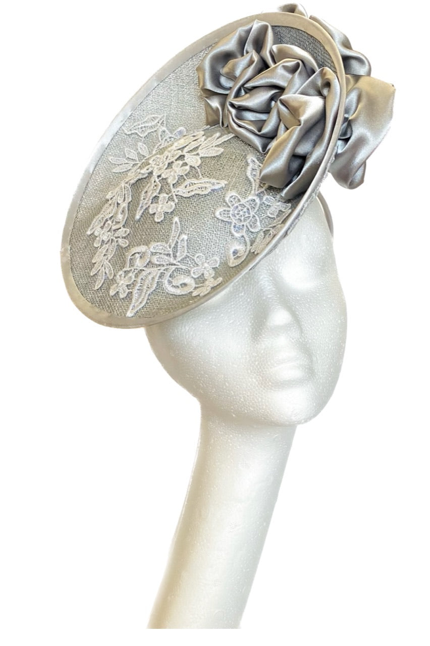 Silver headpiece to hire