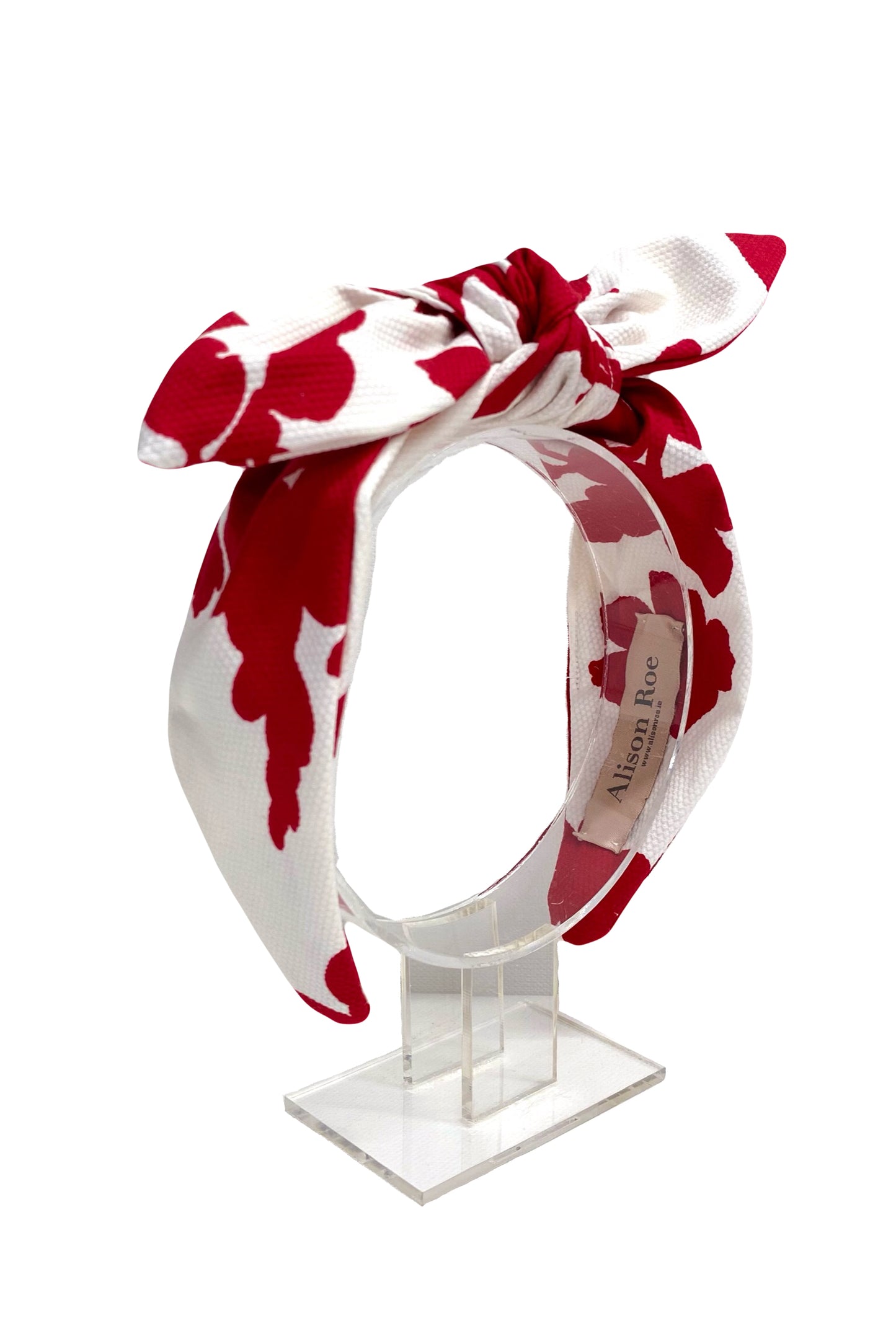 Lizzie - Red & White Floral