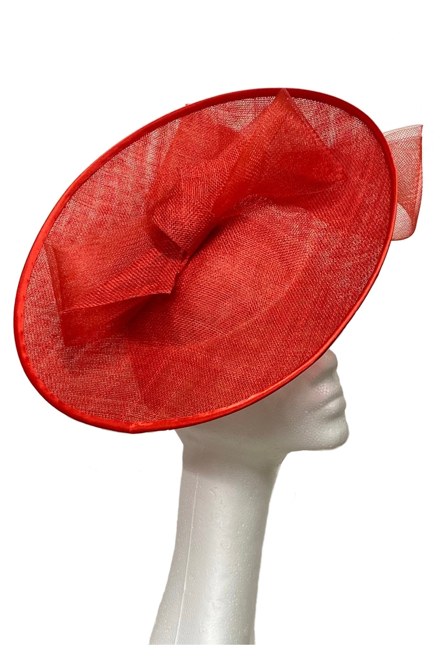 Large red hat for hire