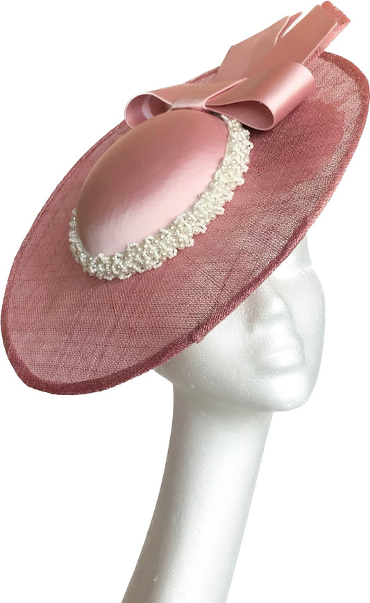 Large Blush Pink Hat for Hire (PK27)
