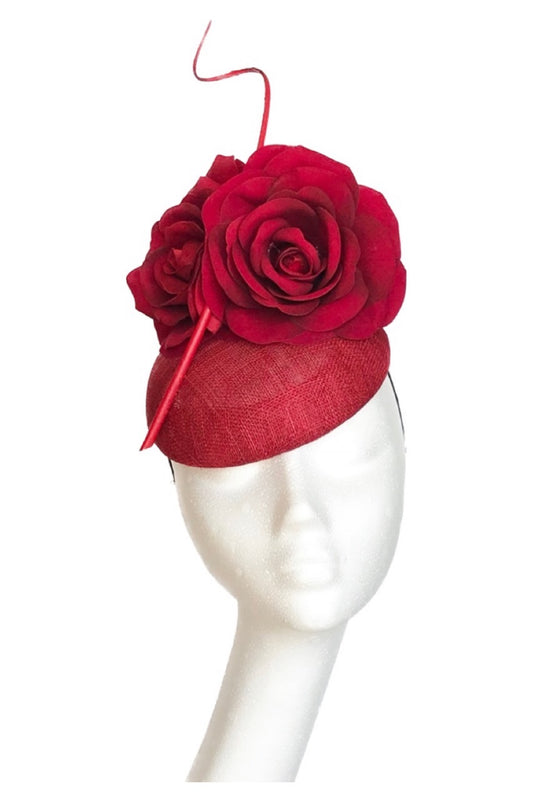 Red Headpiece for Hire (R7)