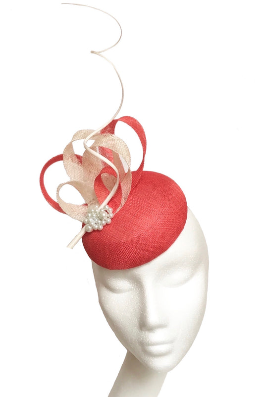 Orange headpiece to hire