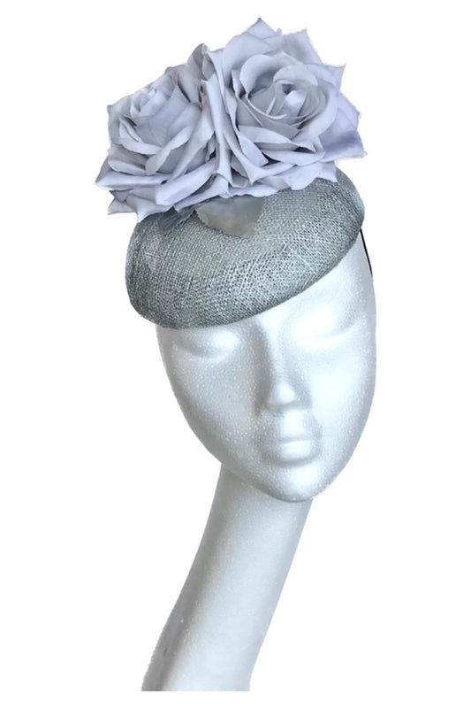 Grey / silver headpiece to hire
