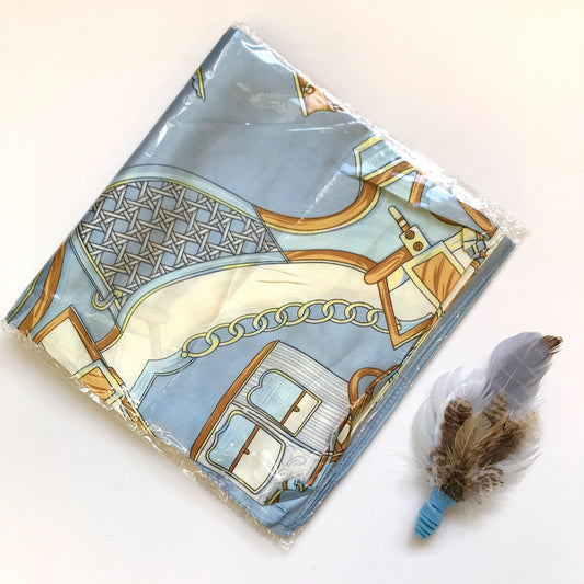 Cavalier Scarf - Blue