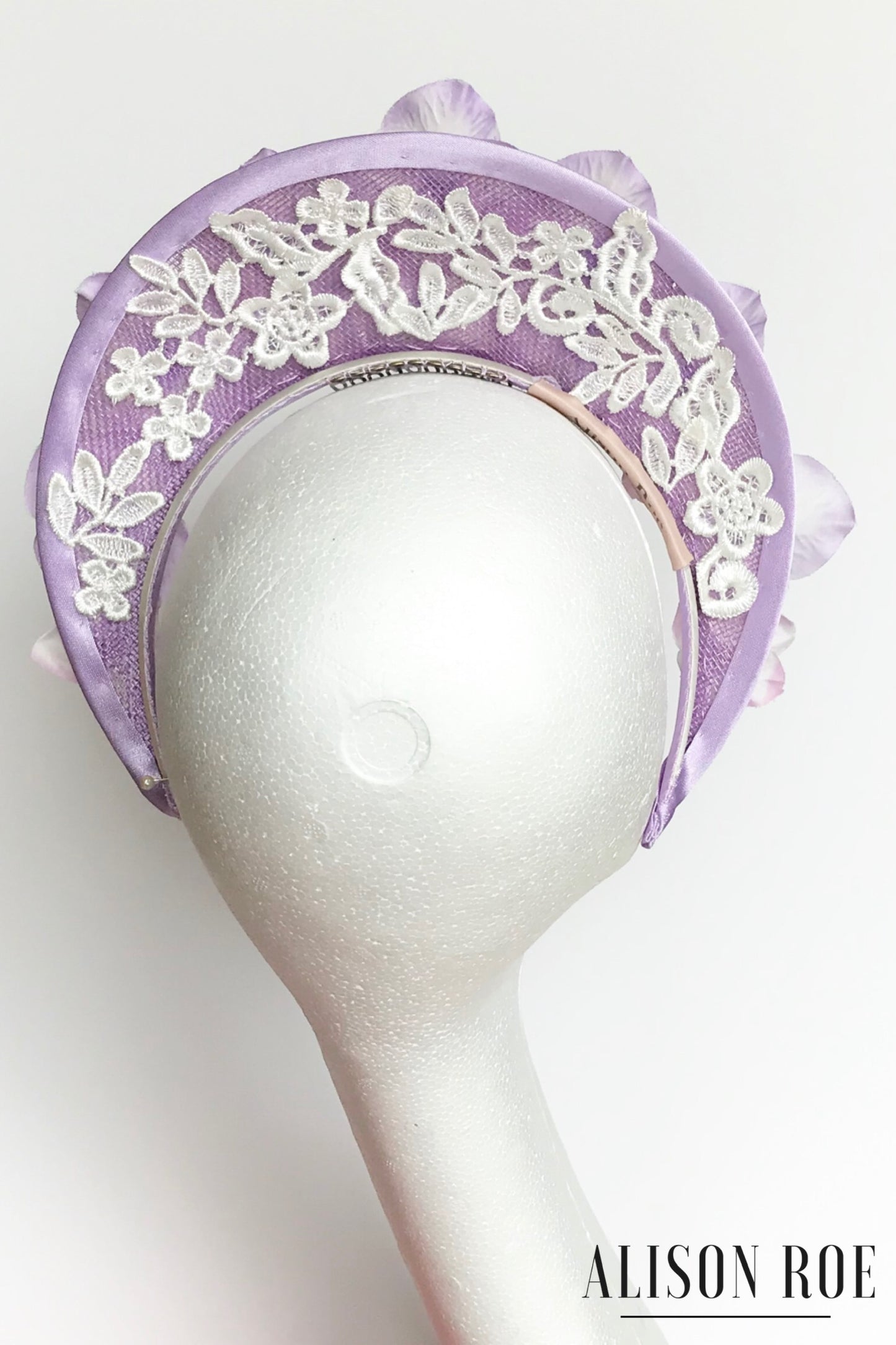 Mauve Halo Crown Headpiece for Hire (PP5)
