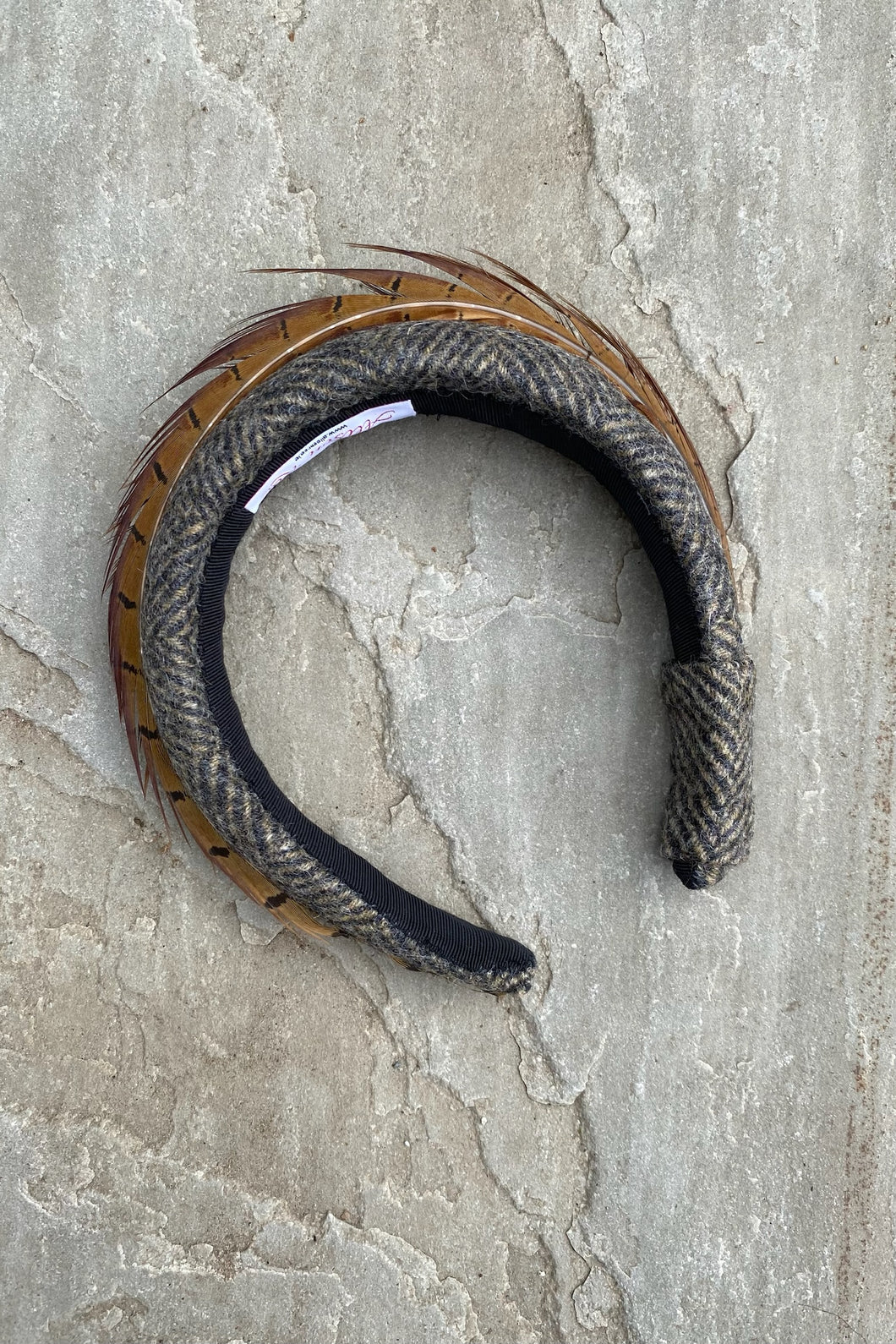 Irish tweed headband