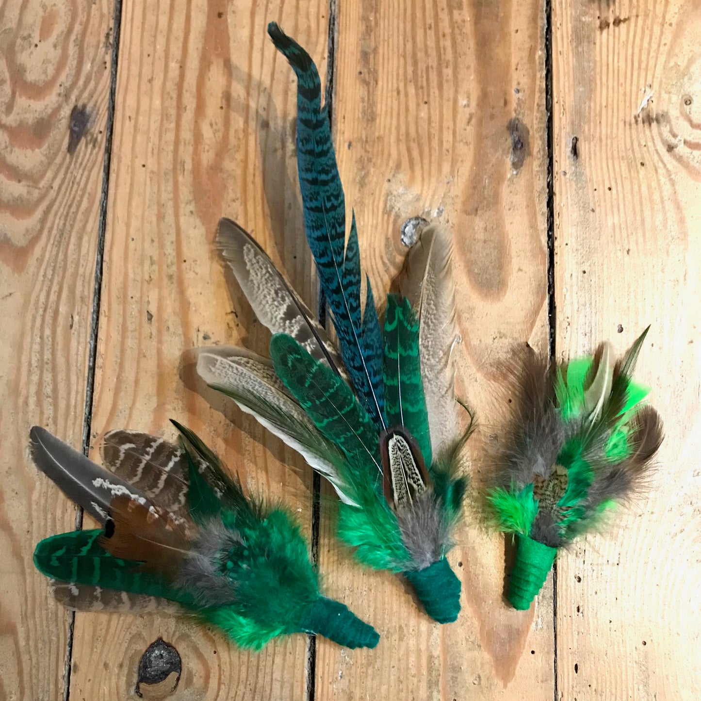 Medium Green Hat Pin
