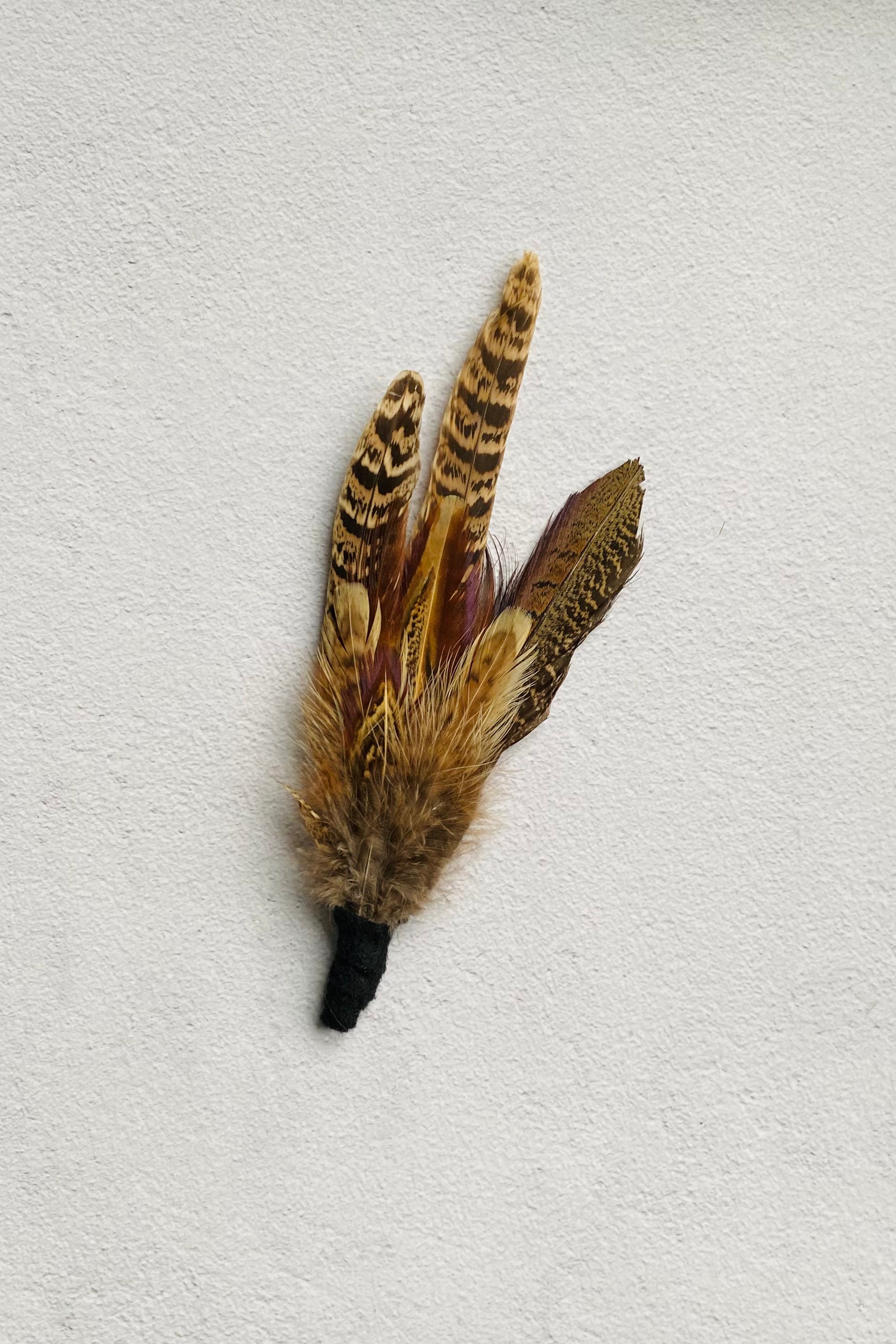 Irish Feather Hat Pin - Cheltenham style