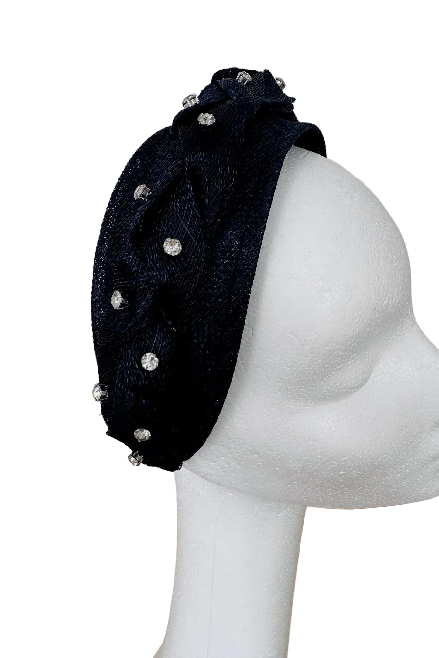 Navy headband to hire