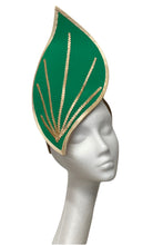 Green and gold hat for hire