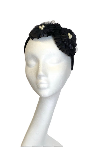 Black vintage style headband