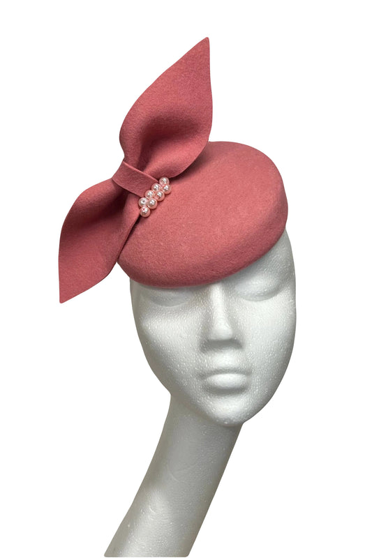 Pink Felt Headpiece for Hire (PK53)