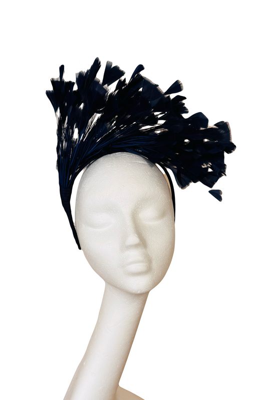Navy Headband for hire