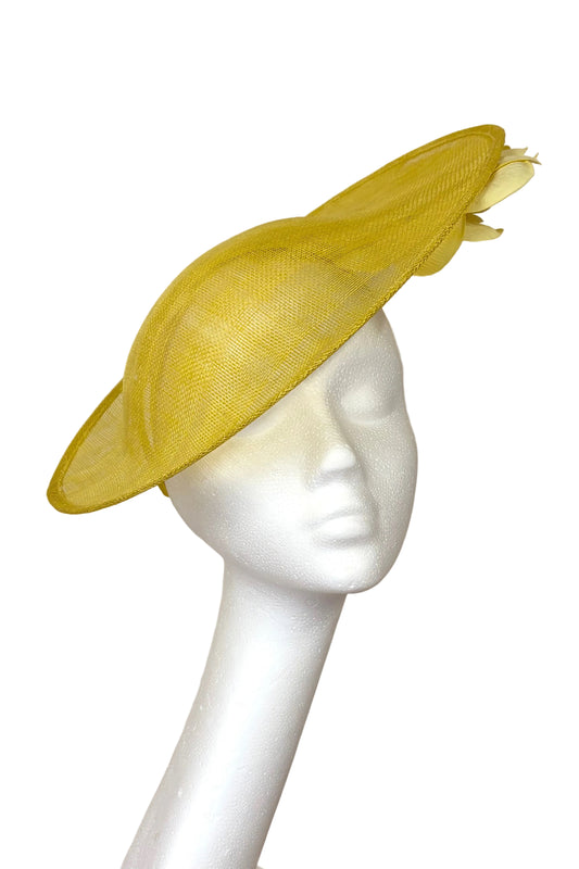 Yellow headpiece to hire