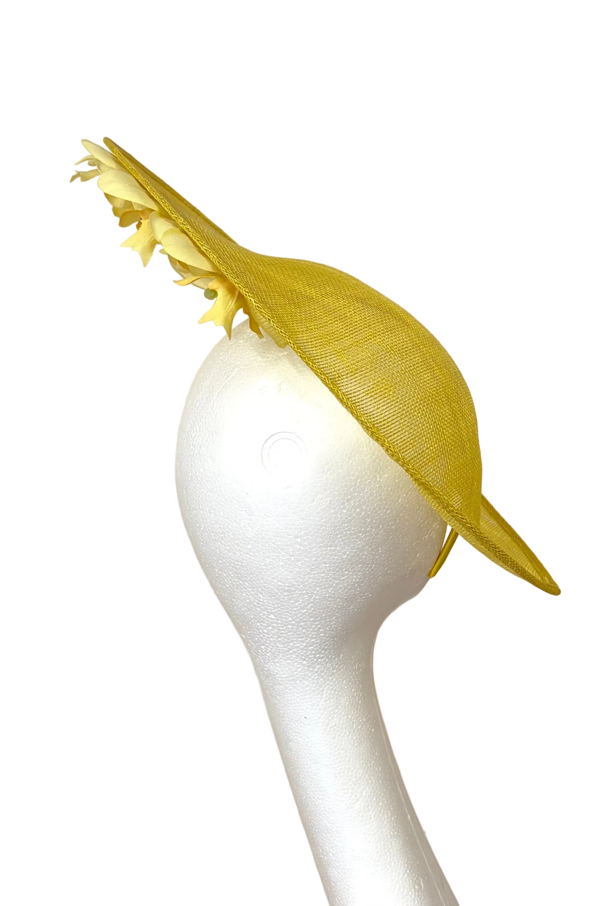 Yellow headpiece to hire
