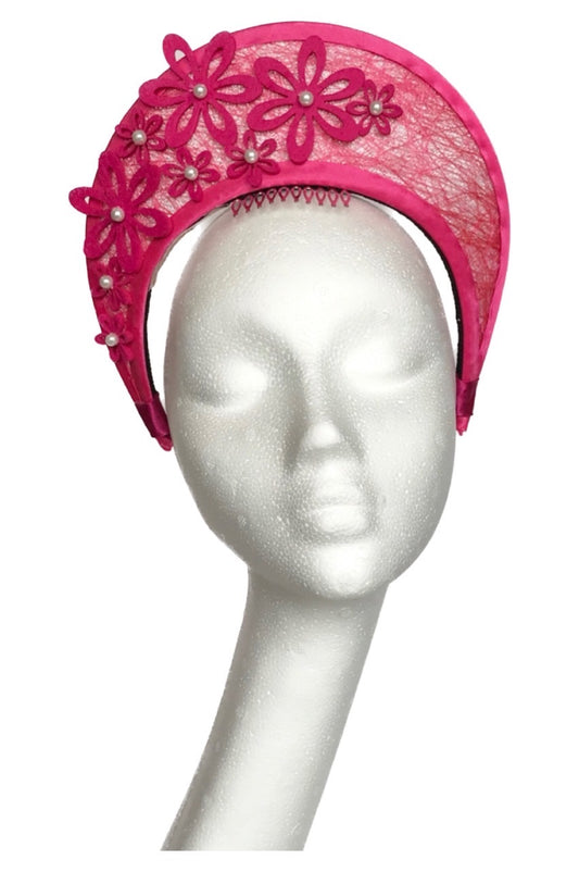 Pink Crown Headpiece for Hire (PK6)