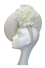 Large ivory disc hat for hire