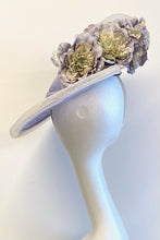 Periwinkle Blue Headpiece for Hire (BN30)