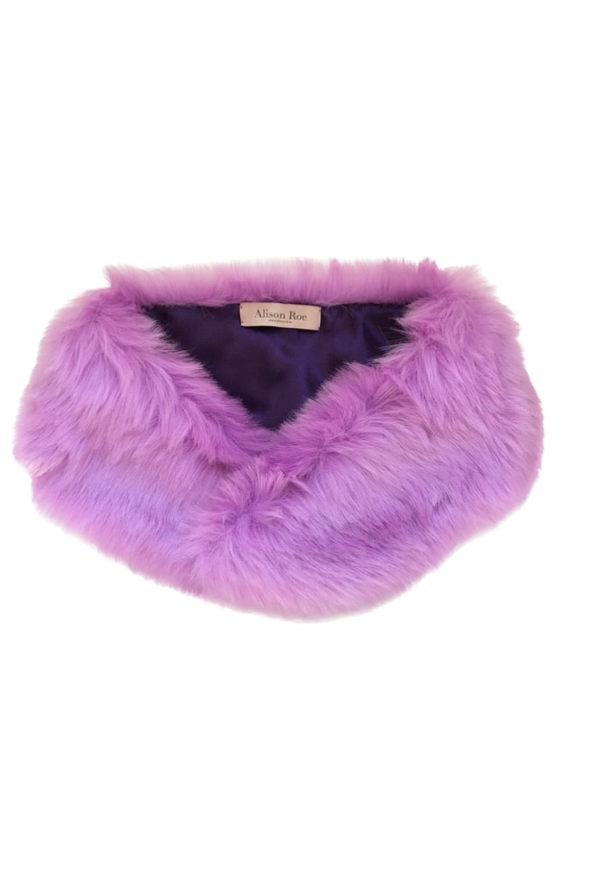 handmade faux fur collar