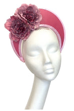 Pink crown headpiece to hire