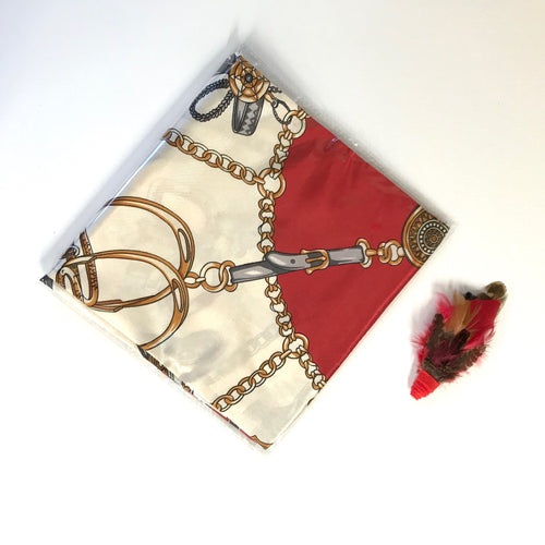 Stirrup Scarf - Red