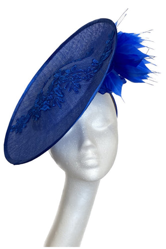 Large Blue Headpiece for Hire (BN38)