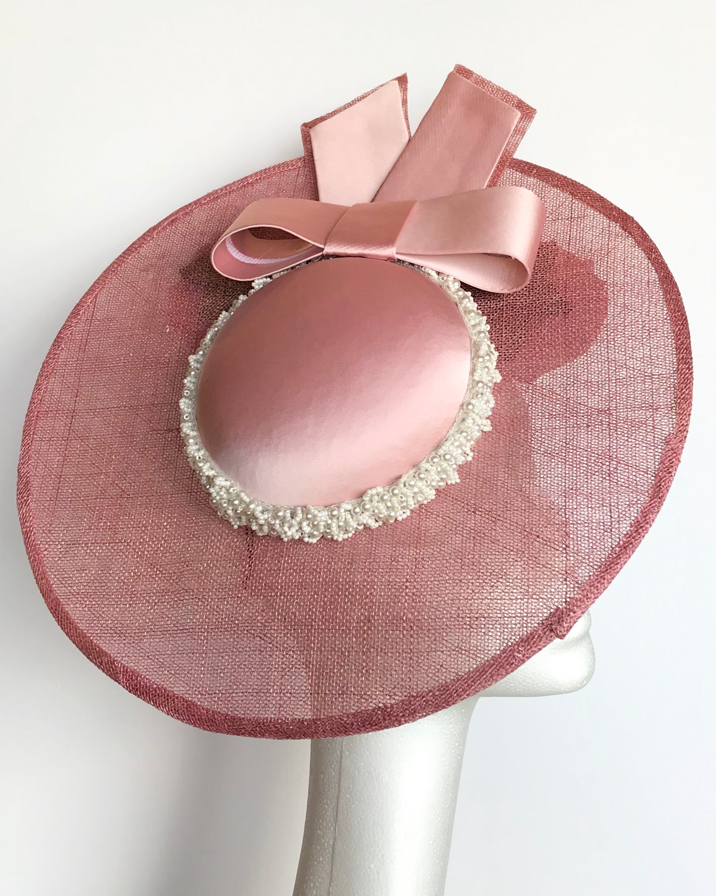Large Blush Pink Hat for Hire (PK27)