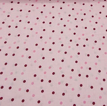 Adult Fabric Face Mask - Pretty in Pink Polka Dot