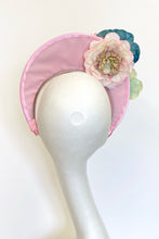 Pink and Teal crown headpiece