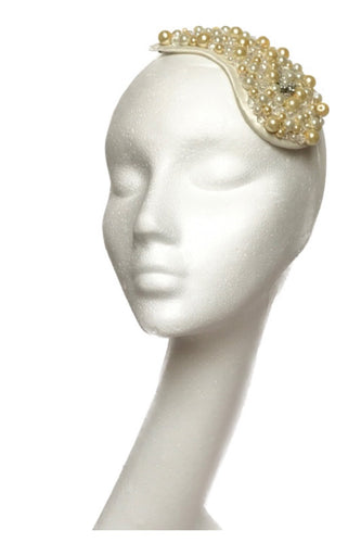 pearl headpiece for bridal wear