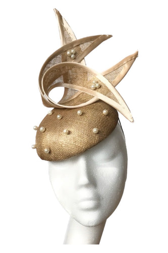 gold headpiece to hire