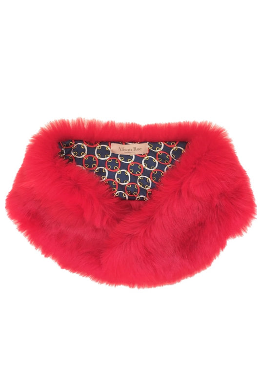 handmade faux fur collar