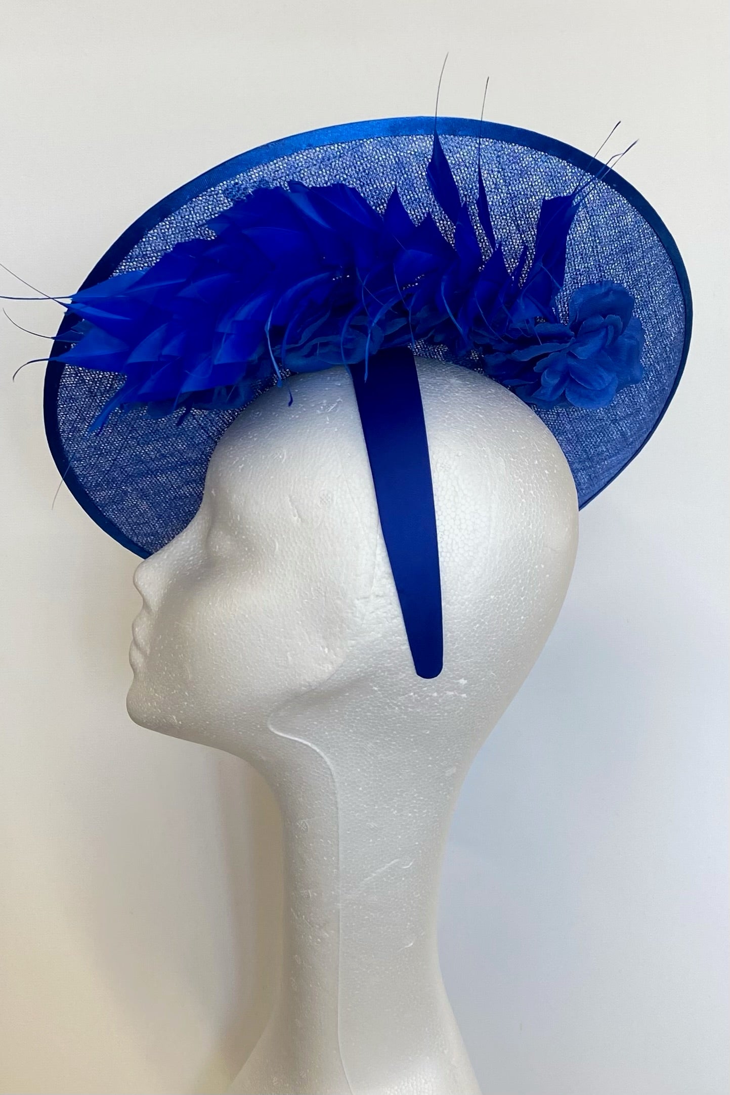 Large Blue Headpiece for Hire (BN38)