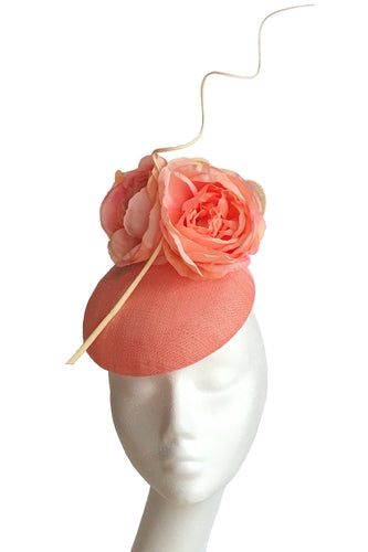 Peace / coral headpiece to hire