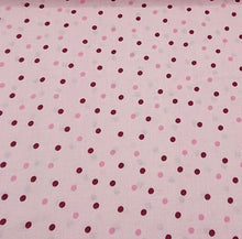 Child Fabric Face Mask - Pretty in Pink Polka Dot