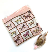 Horse Scarf - Pink