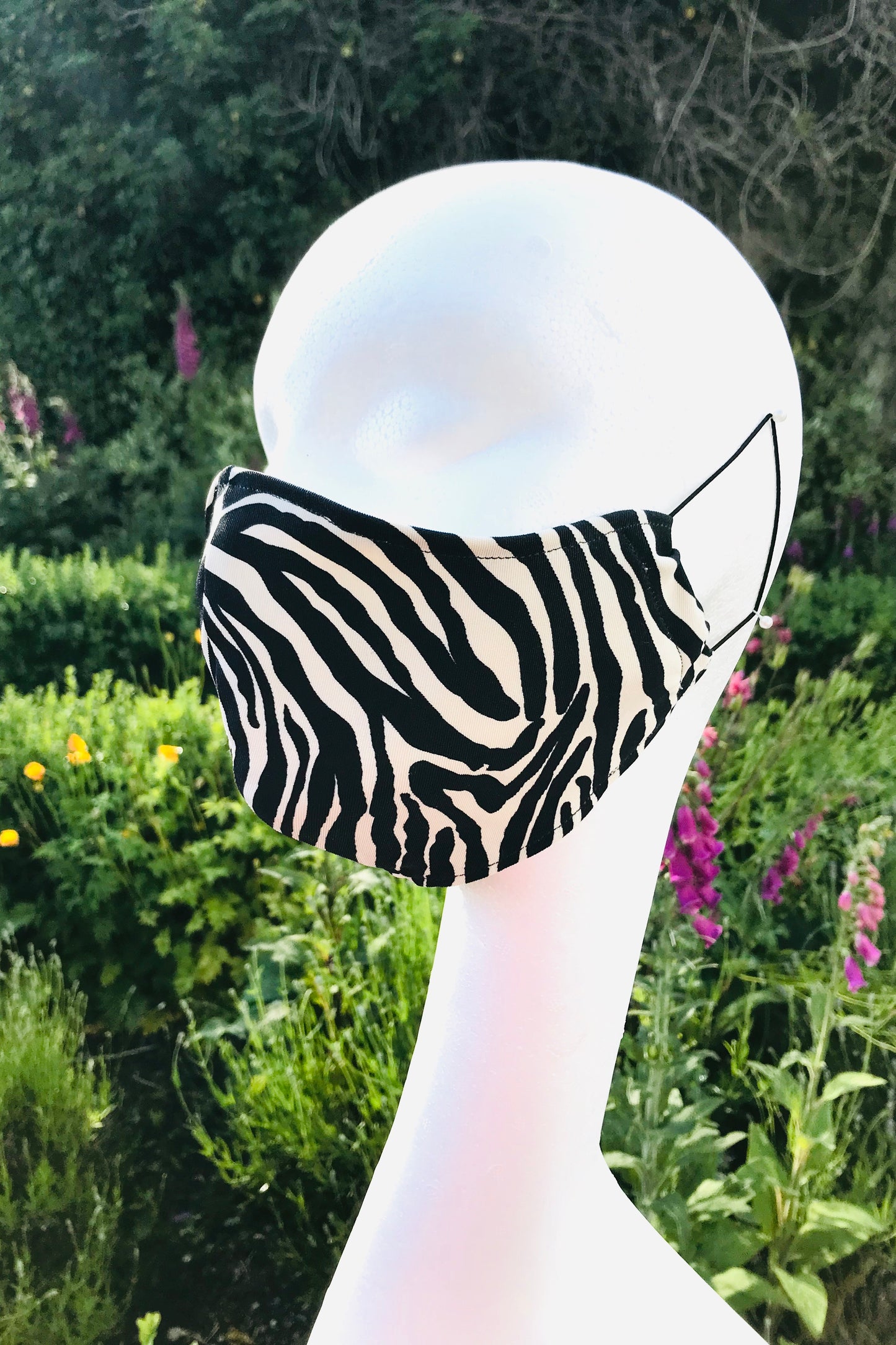 Adult Fabric Face Mask - Zebra (Limited Edition)