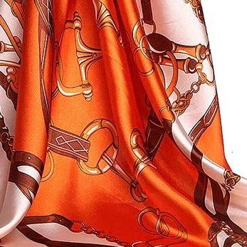 Chevalin Scarf - Orange