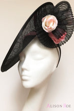 Black & Pink Headpiece for Hire (BK13)